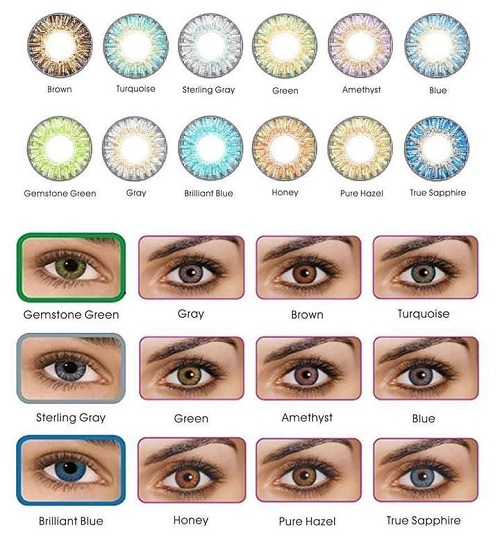 Opticians Margao Coloured Contact Lenses